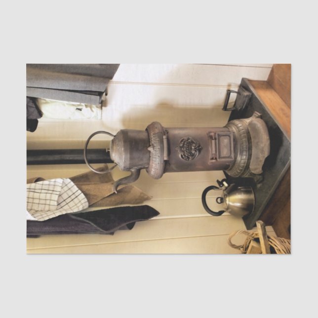 VINTAGE STOVE TISSUE PAPER (Front)