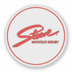 Vintage Stowe, VT outdoor winter trails ski slops