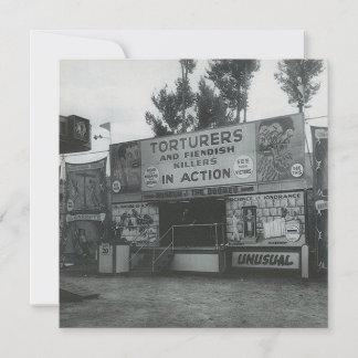 Vintage "Strange Attraction" Flat Note Card