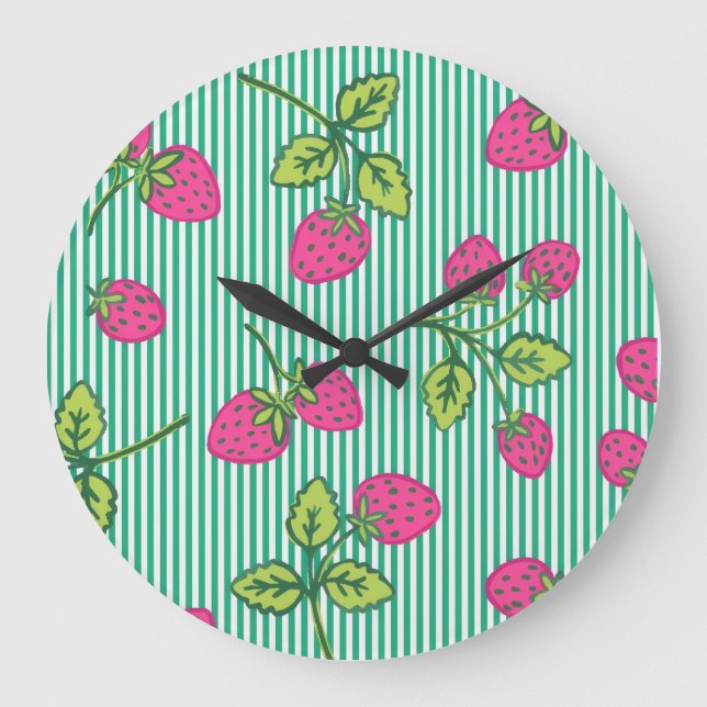Vintage strawberry clock (Front)