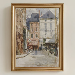 Vintage Street Image Printable Poster
