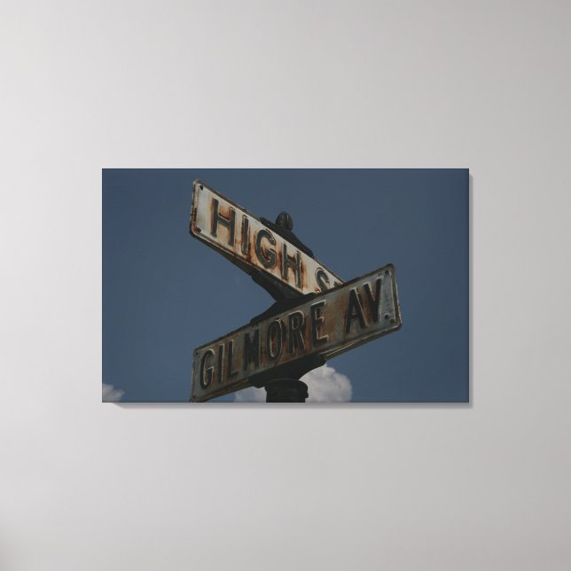 Vintage Street Sign (Front)