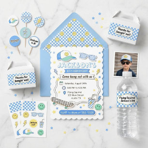 Vintage Streetwear Boys Birthday Invitation