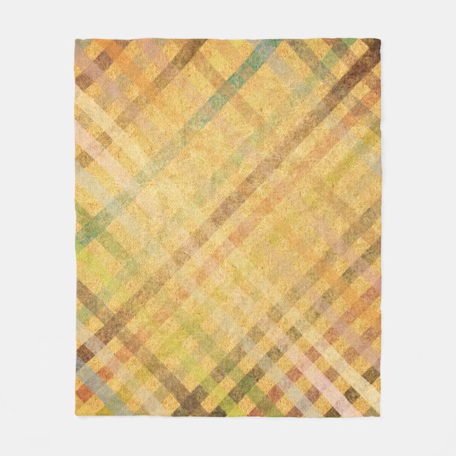 Vintage striped abstract background. fleece blanket (Front)