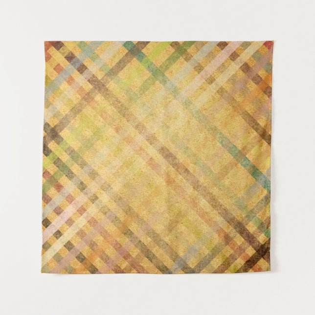 Vintage striped abstract background. tapestry (Front)