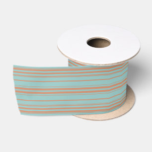 Vintage Striped Satin Ribbon