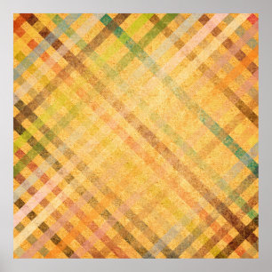 Vintage stripes seamless pattern poster