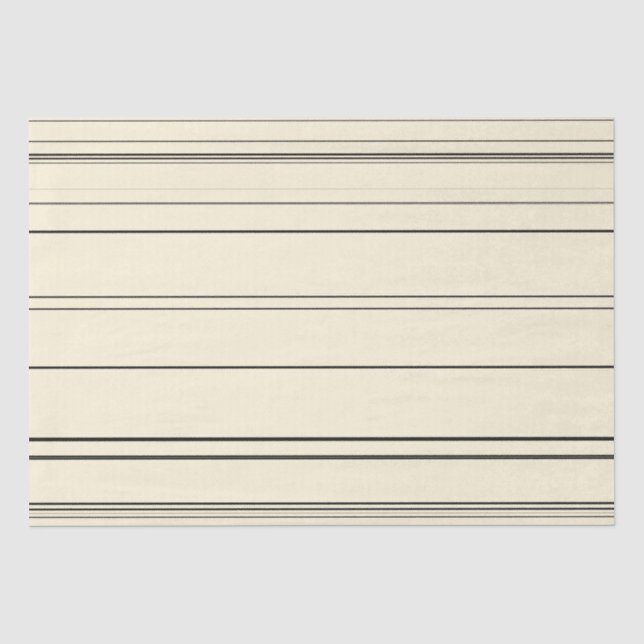 Vintage Stripes   Tissue Paper (Front)