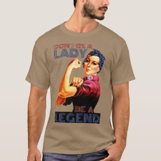 Vintage Strong Woman T-Shirt