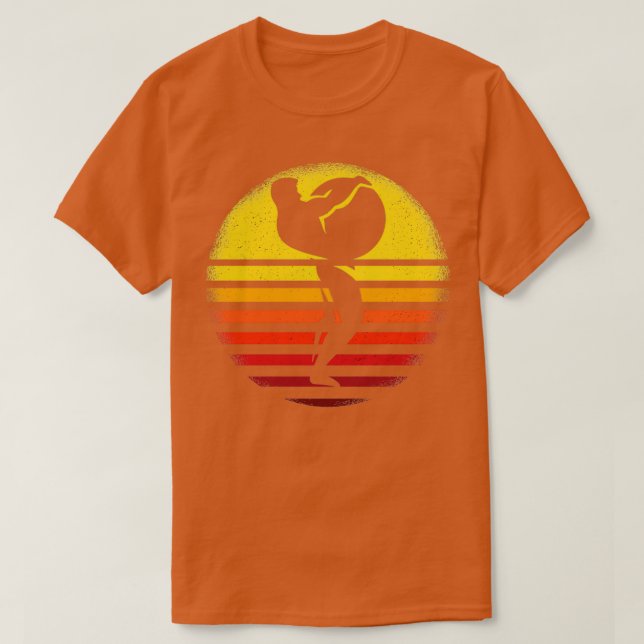 Vintage Strongman Stone Training  T-Shirt (Design Front)