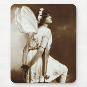 Vintage Studio Photo, Faerie - Mousepad