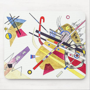 Vintage Stunning Abstraction - Kandinsky Art Mouse Mat