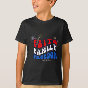 Vintage Style 4th Of July Usa Independence Day Pat T-Shirt