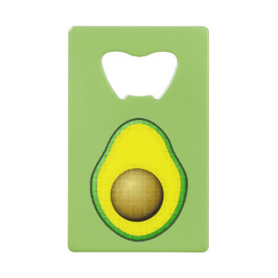 Vintage Style Avocado Drawing