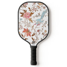 Vintage style blooming flowers pattern