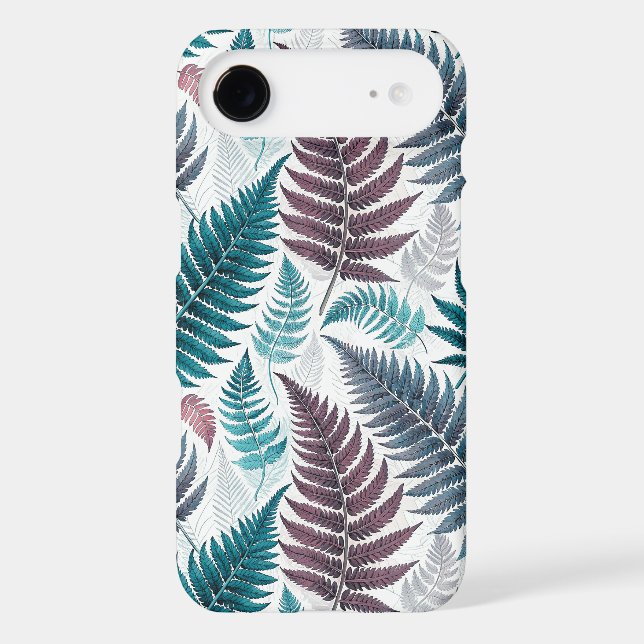 Vintage-style botanical fern leaves (Back)