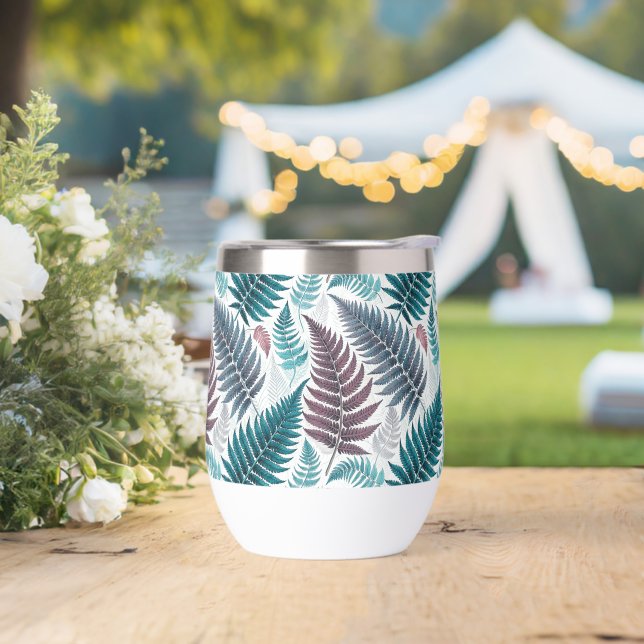 Vintage-style botanical fern leaves (Wedding)