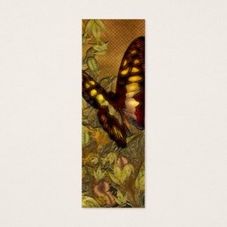 Vintage Style Butterfly Illustration Mini Bookmark