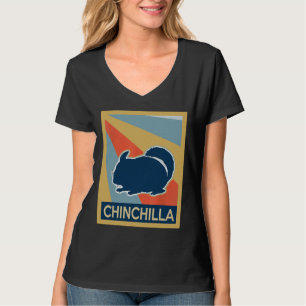 Vintage Style Chinchilla T T-Shirt