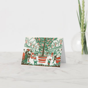 Vintage-Style Christmas Card