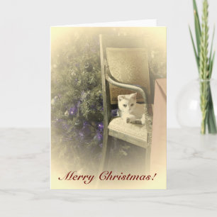 Vintage Style Christmas Greeting Card! Holiday Card