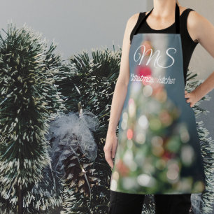 Vintage-style Christmas tree  Apron