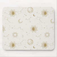 Vintage Style Constellation Pattern