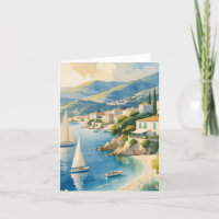 Vintage Style Cote D'Azur French Travel