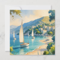 Vintage Style Cote D'Azur French Travel