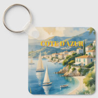 Vintage Style Cote D'Azur French Travel