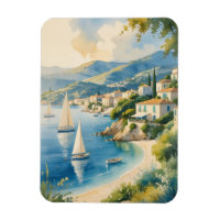 Vintage Style Cote D'Azur French Travel