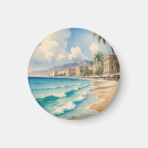 Vintage Style Cote D'Azur French Travel  Magnet