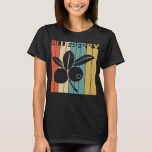 Vintage style Cute Blueberry Fruit T-Shirt