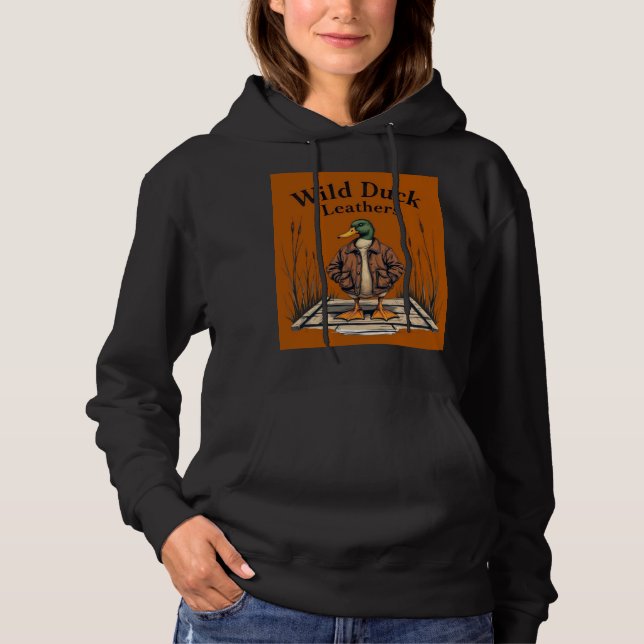 "Vintage Style Dark Art Hoodie - Unique Graphic Pr (Front)