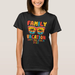 Vintage Style Family Vacation 2022 Florida Daytona T-Shirt