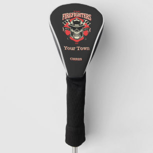 Vintage Style Firefighters of Your NeighborHood Golf Head Cover
