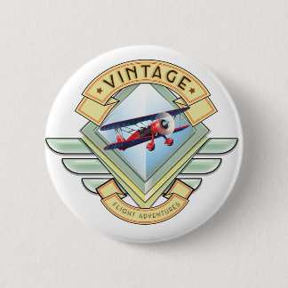 Vintage style flight badge