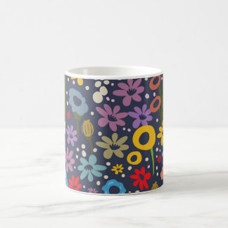 Vintage style Floral pattern Coffee Mug