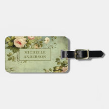 Vintage Style Floral Rose