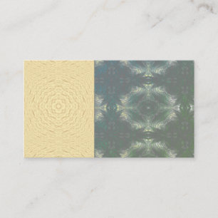 Vintage style gold business card