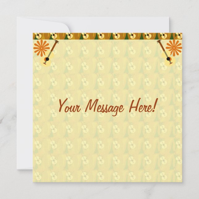 Vintage Style Guitar (Front)