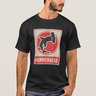 Vintage Style Hammerhead T Shirt T Shirt