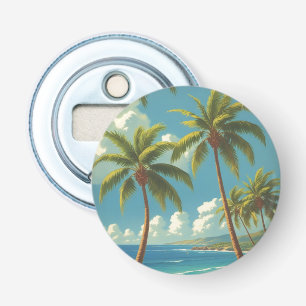 Vintage Style Hawaiian Travel Aloha From Hawaii Bottle Opener