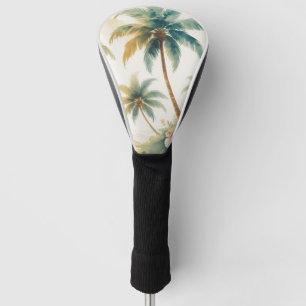 Vintage Style Hawaiian Travel Honolulu Golf Head Cover