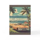 Vintage Style Hawaiian Travel Honolulu Mid-Pacific