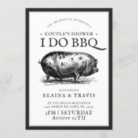 Vintage Style | I Do BBQ  | Couple's Shower