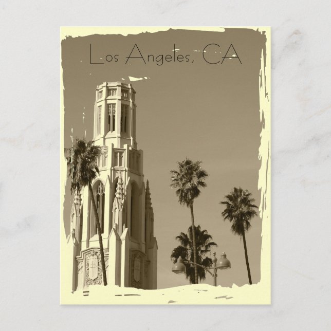 Vintage Style Los Angeles Postcard! Postcard (Front)