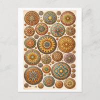 Vintage-Style Mandala Collage