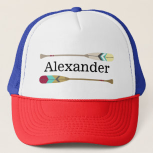 Vintage-style Oars Trucker Hat