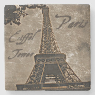 Vintage Style Paris coaster